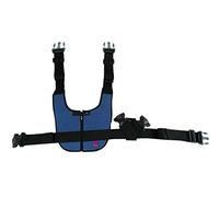 ubio chaleco abdominal acolchada con cierre de cremallera para silla de ruedas, talla S/S