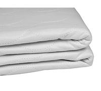 Ubio Empapador para cama, Protector de cama lavable, Impermeable, Muy absorbente, 4 capas, 105 x 85 cm, color Blanco (205802)