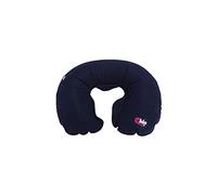 Ubiotex Collarín anatómico Inflable, Almohada de Viaje, Color Azul Marino, 48x52 cm