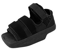 Ubiotex Zapato Post-quirúrgico talo, Cuña Invertida, Cierre de Velcro, Talla 45-47, Color Negro, Profesionales médicos Unisex Adulto, 45