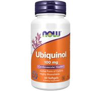 Now Foods Ubiquinol 100 mg - 60 cápsulas blandas