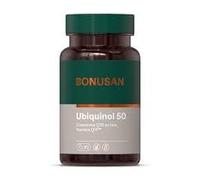 Ubiquinol 50mg Bonusan 60 Cap. - Pack de 2, Formato Ahorro de Coenzima Q10 en Forma Activa Reducida de Alta Biodisponibilidad para la Energía Mitocondrial
