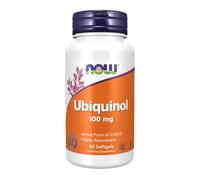Now Foods Ubiquinol 100 mg - 60 cápsulas blandas