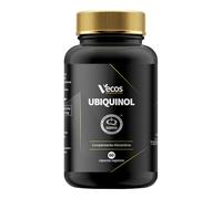 Ubiquinol Kaneka 100mg Coenzima Q10 de Alta Absorción - 60 Cápsulas Vegetales para Ayudar a la Energía Celular y Salud Cardiovascular (60 Cápsulas (1 Bote), 1)