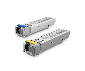 Ubiquiti 1Gbps bidireccional módulo óptico monomodal, 2-Pack UACC-OM-SM-1G-S-2
