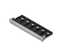 Ubiquiti Estante para rack UACC-AI-Port-RM Cajón metálico 1U gris y negro