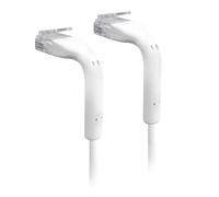 Ubiquiti Cable Ethernet UniFi Blanco 0,1 m Pack de 50 | Cable de red RJ45 Cat6 de alta velocidad U-Cable-Patch-RJ45-50