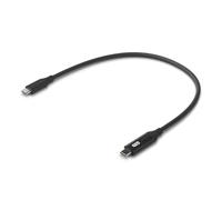 Ubiquiti Cable USB-C 0.3m 100W 480Mbps Negro c/Pantalla