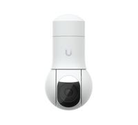 Ubiquiti Cámara IP de Exterior 5MP 4K 2688x1512 CMOS 1/2.7", Ultra Baja Latencia PTZ, IP66 IK04, Puerto 10/100 MbE RJ45, Montaje Versátil