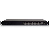 Ubiquiti ES-24-250W Switch Gestionado L2/L3 Gigabit Ethernet PoE 24 Puertos Montaje Rack 1U Negro