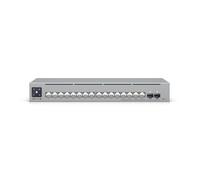 Ubiquiti L3 Switch Layer 3 Etherlighting™ 16 puertos 2.5GbE PoE++ 180W 2x SFP+ 84 Gbps AC/DC
