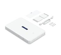 Ubiquiti Networks Dream Wall UDW - Firewall de Red Empotrable con Pantalla LCD, WiFi 6, PoE, 10GbE, 128 GB SSD, ARM 1.7 GHz, Blanco, Montaje en Pared