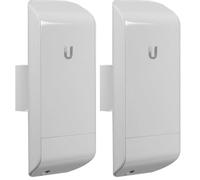 Ubiquiti Networks NanoStationM LocoM5 - Repetidor CPE 5 GHz, 150+ Mbps, a Distancia 10+ km, Blanco (Paquete de 2)