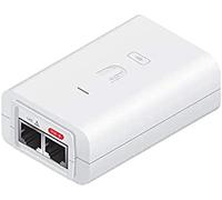 Inyector POE Ubiquiti POE-48-24W-WH para ISP, 48V 24W 0,5A 10/100 color blanco