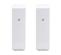 Ubiquiti NSM5 Paquete de 2 NanoStation M5 5GHz Outdoor AirMAX CPE 150+Mbps 15+km