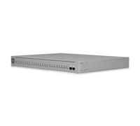 Ubiquiti Pro Max 24 PoE Gestito L3 Gigabit Ethernet [10/100/1000] Supporto Power over Ethernet [PoE] Grigio (Ubiquiti UniFi Switch Pro Max 24 POE - Switch - L3 - gestito - 8 x 10/100/1000 [PoE++] + 8