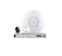 Ubiquiti Security & Network Bundle - 2× G5 Bullet 2K PoE Cameras, 2× U6 Pro WiFi 6 puntos de acceso, UDM SE Router & NVR - Enterprise-Grade Monitoreo & Networking Kit