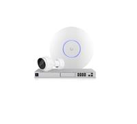 Ubiquiti Security & Network Bundle - 2× G5 Bullet 2K PoE Cameras, U6 Pro WiFi 6 Access Point, UDM SE. Router & NVR - Enterprise-Grade Monitoreo & Networking Kit