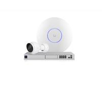 Ubiquiti Security & Network Bundle - 4× G5 Bullet 2K PoE Cameras, U6 Pro WiFi 6 Access Point, UDM SE Router & NVR - Enterprise-Grade Monitoring & Networking Kit