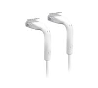 Ubiquiti Cable Ethernet UniFi Cat6, blanco, 3 m | Cable de red RJ45 de alta velocidad U-Cable-Patch-3M-RJ45