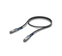 Ubiquiti UACC-DAC-QSFP28-1M-10 Cable de fibra óptica e InfiniBand Negro