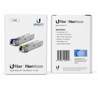 Transceptor de Fibra Ubiquiti UF-SM-1G-S SFP 1G BiDi LC Pack 2 Unidades Monomodo 3km