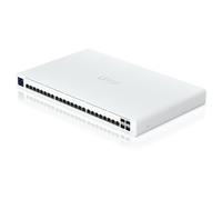 Ubiquiti UISP-S-Pro Gestionado L2 PoE 220W con 24 Puertos Gigabit Ethernet y 4 SFP+ para Montaje en Rack
