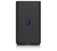Ubiquiti UNAS-2-B NAS de Escritorio 2-Bay Negro, Procesador ARM Cortex-A57 Quad-Core a 1.7 GHz, 4 GB RAM, RAID 1, Gigabit Ethernet, Pantalla LCD