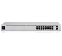 Ubiquiti unifi 16-puertos poe gestionado l2/l3 gigabit ethernet (10/10