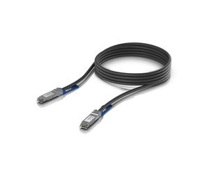 Ubiquiti UniFi Cable de Cobre de Conexión Directa 100Gbps 3m UACC-DAC-QSFP28-3M