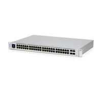 Ubiquiti UniFi Switch 48 PoE Gen2 — Switch Gigabit PoE+ de 48 puertos con enlaces ascendentes 10G SFP+ USW-48-POE
