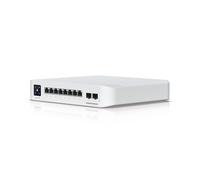 Ubiquiti UniFi Switch Pro 8 PoE – Switch PoE Layer 3 de 8 puertos con presupuesto PoE de 120 W USW-Pro-8-POE