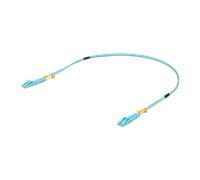 Ubiquiti UOC-1 Networks UniFi ODN 1m cable de fibra optica LC OM3 Color aguamarina