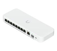 Ubiquiti Flex 2.5G Conmutador gestionado 8X 2.5 Gigabit Ethernet, 1 x 10G SFP+/RJ45 (PoE+) Puerto Combi