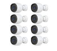 Ubiquiti UVC-G6-BULLET-W - Cámara IP 4K 8 MP, paquete de 8 unidades - Bullet externo IP66 PoE, visión nocturna 30 m, detección de personas y vehículos, sistema de videovigilancia profesional