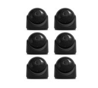 Ubiquiti UVC-G6-TURRET-B 4K 8MP Cámara IP Pack 6 unidades - Turret externo IP66 PoE, visión nocturna 30 m, AI personas y vehículos, 3864 x 2160 UHD, sistema de videovigilancia profesional negro