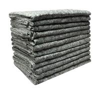UBMOVE Moving Blankets - Textiles Skins 137 x 183 cm, Almohadillas de 0,8 kg Cada uno (Textil - Paquete de 12)