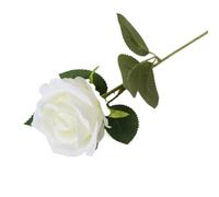 UBOHUZ 30pcs 51cm Long Stem Silk Artificial Rose Flowers Wedding Home Table Decor Bouquet Garden Arrange Valentine's Day Presents para Bodas Novia(Color 3)