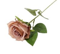 UBOHUZ 30pcs 51cm Long Stem Silk Artificial Rose Flowers Wedding Home Table Decor Bouquet Garden Arrange Valentine's Day Presents para Bodas Novia(Color 7)