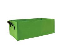 UBOHUZ Bolso Rectangular práctico de la Planta Tela no Tejida 4PCS for Cultivar un huerto sin Esfuerzo para Flores, Verduras, Frutas(Green 60x30x20cm)