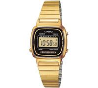 UBOON Casío LA670WGA-1 | Reloj Vintage Dorado Digital para Mujer y Hombre | Estilo Retro Elegante con Cronómetro y Alarma