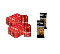UBOON - Cerveza Lager Pack Lata, 24 x 33cl Pilsen 4,8% Vol de alcohol + ¡Incluye Dos Cocktail mezcla Mercadona de Regalo