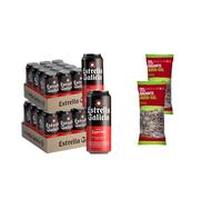 UBOON - Especial - Cerveza Lager Especial, Pack 24 Latas de 33 cl, Sabor Ligero y Amargo, Aroma a Lúpulo, 5,5% Volumen de Alcohol + ¡Incluye un Pipas girasol gigantes tostadas Mercadona de Regalo