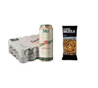 UBOON - Especial Lager, Cerveza Premium Española, Calidad Tradicional y Sabor Refrescante, Pack 12 Latas x 50cl, 5.4% Volumen de Alcohol + ¡Incluye un Cocktail mezcla Mercadona de Regalo