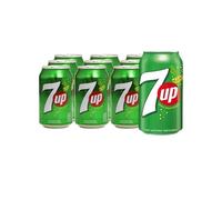 UBOON- UP7 - Bebida Refrescante, Pack 12 lata 33 cl +¡Incluye un Cacahuete frito mezcla Mercadona de Regalo