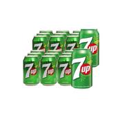 UBOON- UP7 - Bebida Refrescante, Pack 24 lata 33 cl