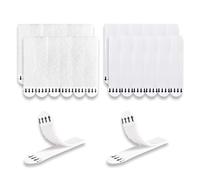 UBRAVE 12 pares (24 tiras) Tiras para Colgar Cuadros , Tiras Adhesivas para Colgar Cuadros , bandas de marcos para colgar imágenes - Para Marcos, Espejos, Letreros, o Relojes de Pared - 92 x 19 mm