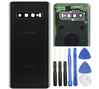 Ubrokeifixit - Carcasa de repuesto para puerta trasera de cristal para Samsung Galaxy S10 6.1" G973U G973W G973F G973U1 G973N G973F/DS (no compatible con S10+ 6.4"/S10e 5.8")