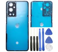 Ubrokeifixit - Carcasa para OnePlus 9 Pro, Panel Trasero, Cubierta de Cristal para Puerta de Repuesto para OnePlus 9 Pro 5G de 6.7 Pulgadas LE2125 LE2123-transparente