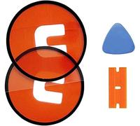 Ubrokeifixit Galaxy Watch Active2 - Cinta adhesiva de cristal trasera para Samsung Galaxy Watch Active2 de 40 mm, R830 R835, Galaxy Watch Active2 de 44 mm, R820 R825 (2 piezas/R830 y R820)